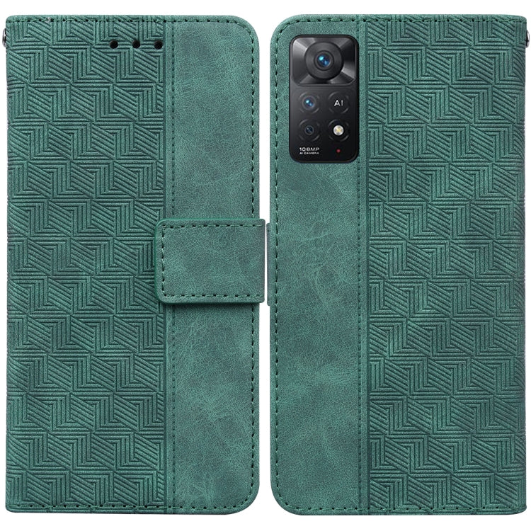 Geometric Embossed Leather Phone Case, For Xiaomi Redmi Note 10 Lite, For Xiaomi Redmi Note 11 Pro 5G / 4G Foreign Version, For Xiaomi Redmi Note 11 / Note 11S, For Xiaomi Redmi 10C, For Xiaomi Redmi K40S, For Xiaomi Mi 11, For Xiaomi Mi 11 Pro        ...