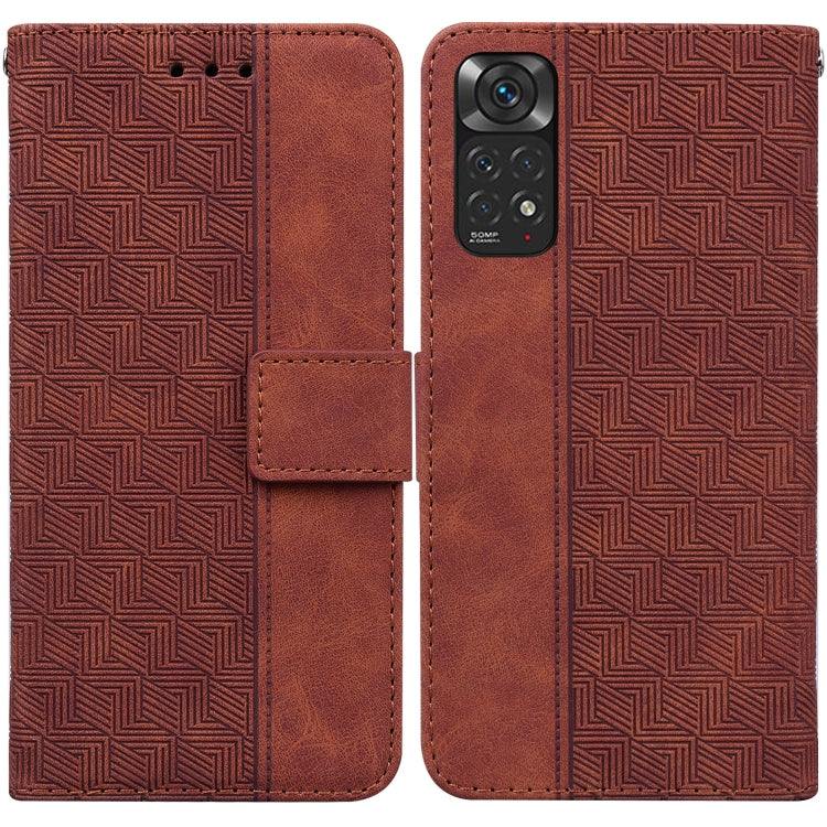 Geometric Embossed Leather Phone Case, For Xiaomi Redmi Note 10 Lite, For Xiaomi Redmi Note 11 Pro 5G / 4G Foreign Version, For Xiaomi Redmi Note 11 / Note 11S, For Xiaomi Redmi 10C, For Xiaomi Redmi K40S, For Xiaomi Mi 11, For Xiaomi Mi 11 Pro        ...