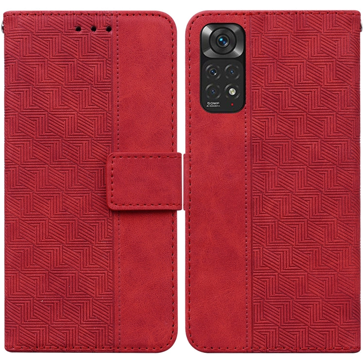 Geometric Embossed Leather Phone Case, For Xiaomi Redmi Note 10 Lite, For Xiaomi Redmi Note 11 Pro 5G / 4G Foreign Version, For Xiaomi Redmi Note 11 / Note 11S, For Xiaomi Redmi 10C, For Xiaomi Redmi K40S, For Xiaomi Mi 11, For Xiaomi Mi 11 Pro        ...