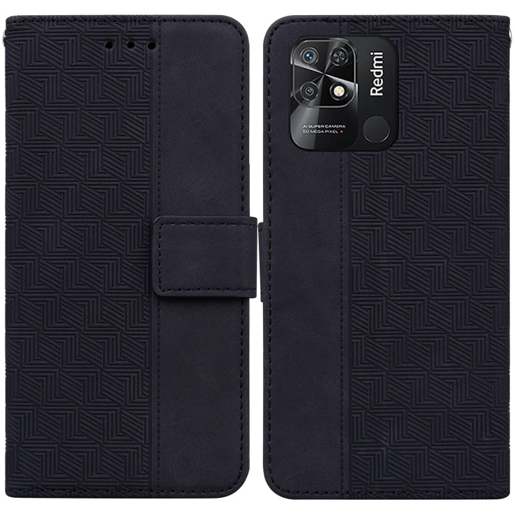 Geometric Embossed Leather Phone Case, For Xiaomi Redmi Note 10 Lite, For Xiaomi Redmi Note 11 Pro 5G / 4G Foreign Version, For Xiaomi Redmi Note 11 / Note 11S, For Xiaomi Redmi 10C, For Xiaomi Redmi K40S, For Xiaomi Mi 11, For Xiaomi Mi 11 Pro        ...