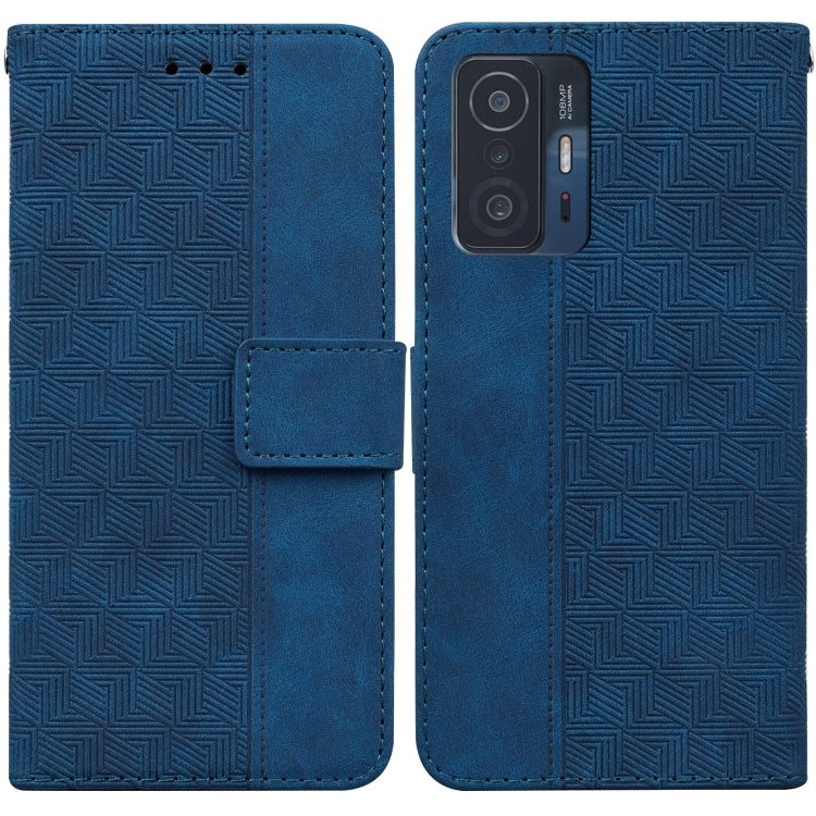 Geometric Embossed Leather Phone Case, For Xiaomi Redmi Note 10 Lite, For Xiaomi Redmi Note 11 Pro 5G / 4G Foreign Version, For Xiaomi Redmi Note 11 / Note 11S, For Xiaomi Redmi 10C, For Xiaomi Redmi K40S, For Xiaomi Mi 11, For Xiaomi Mi 11 Pro        ...
