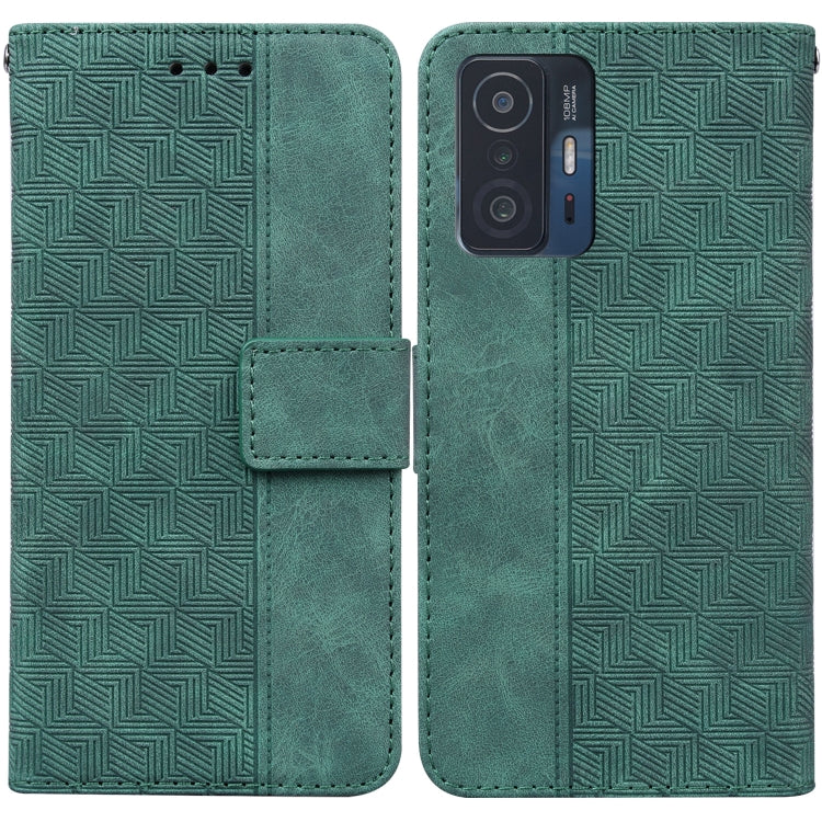 Geometric Embossed Leather Phone Case, For Xiaomi Redmi Note 10 Lite, For Xiaomi Redmi Note 11 Pro 5G / 4G Foreign Version, For Xiaomi Redmi Note 11 / Note 11S, For Xiaomi Redmi 10C, For Xiaomi Redmi K40S, For Xiaomi Mi 11, For Xiaomi Mi 11 Pro        ...