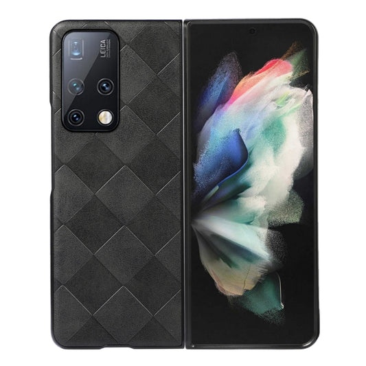 Weave Plaid PU Phone Case, For Huawei Mate X2, For Huawei P50 Pocket, For Honor 50, For Honor Magic4 Pro, For Honor Magic4, For Honor Magic V