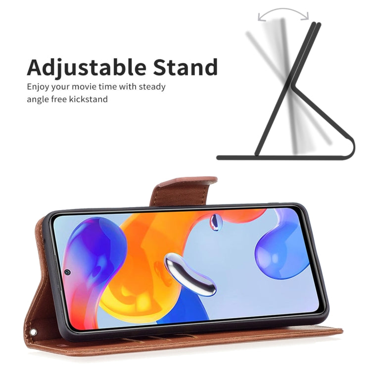 Lambskin Texture Pure Color Horizontal Flip Leather Phone Case, For Xiaomi Redmi Note 11 Pro International Version