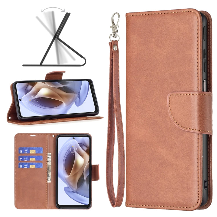 Retro Lambskin Texture Leather Phone Case, For Motorola Moto G31 / G41 Side Fingerprint, For OPPO A36 / Realme 9i, For OPPO Realme 9 Pro+, For Xiaomi Redmi Note 11 Global, For Samsung Galaxy A23 5G, For ZTE Blade A51, For ZTE Blade A71                 ...