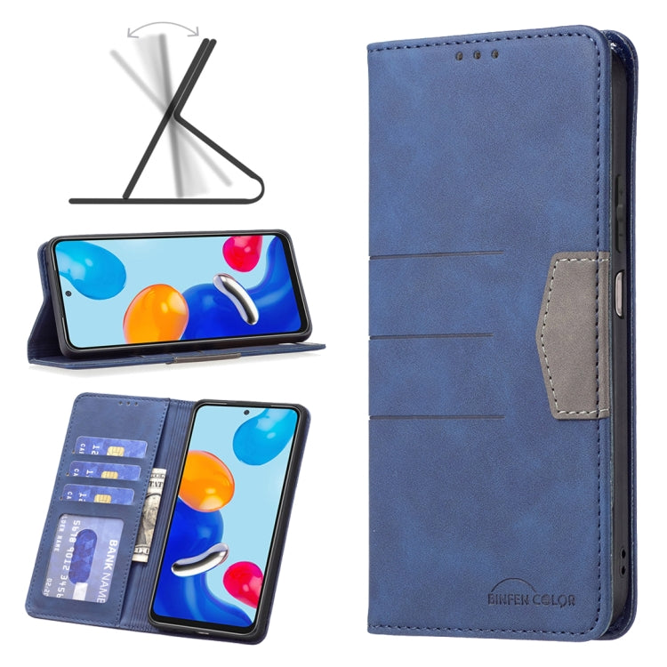 Magnetic Splicing Leather Phone Case, For Xiaomi Redmi Note 11 Global, For Samsung Galaxy A23 5G