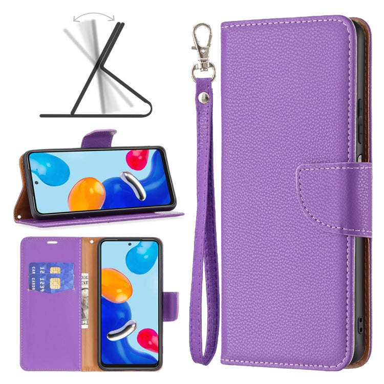 Litchi Texture Pure Color Leather Phone Case, For Xiaomi Redmi Note 11 Global, For Samsung Galaxy A23 5G