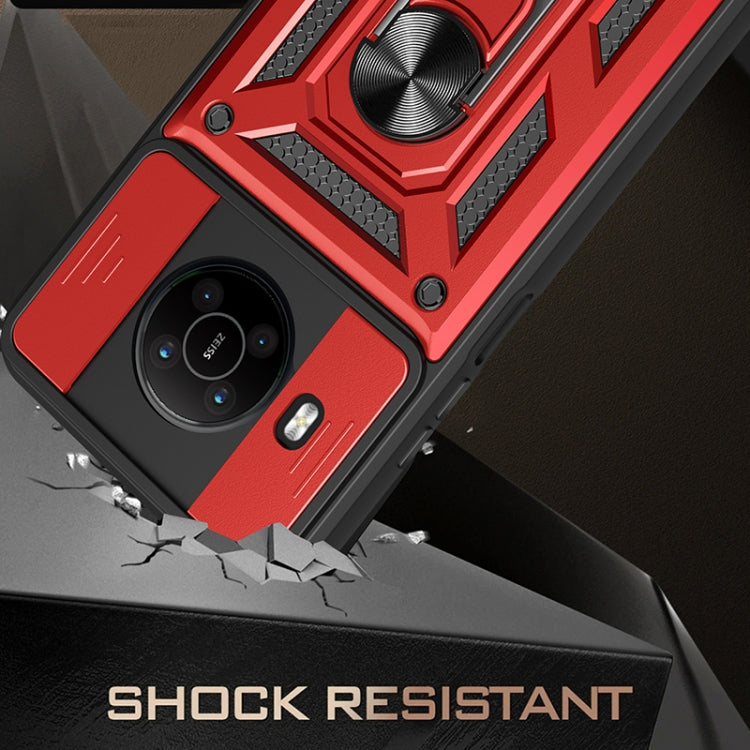 Sliding Camera Cover Design TPU + PC Protective Phone Case, For Nokia X100