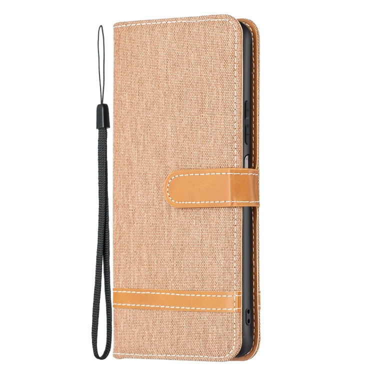 Color Matching Denim Texture Leather Phone Case, For Xiaomi Redmi Note 11 Global, For Samsung Galaxy A23 5G