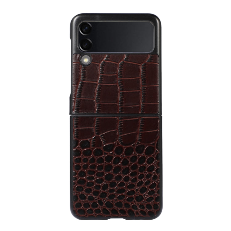 Crocodile Top Layer Cowhide Leather Phone Case, For Samsung Galaxy S22 5G, For Samsung Galaxy S22+ 5G, For Samsung Galaxy S22 Ultra 5G, For Samsung Galaxy Z Flip 3 5G, For Samsung Galaxy Z Fold2 5G, For Samsung Galaxy Z Fold3 5G