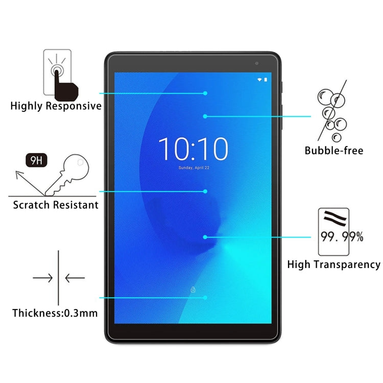 9H 2.5D Explosion-proof Tempered Tablet Glass Film, For Alcatel 1T 10(1 PC), For Alcatel 3T 10(1 PC), For Alcatel A3 10 LTE EU 9026X(1 PC), For Alcatel Joy Tab 2 / 3T 8.0(1 PC), For MicroSoft Surface Laptop Studio 14.4 inch(1 PC)                       ...
