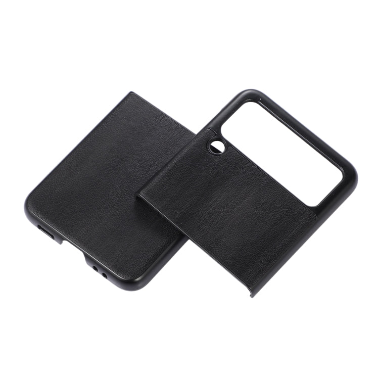 Yellow Cow Texture PU Phone Case, For Samsung Galaxy Z Flip 3 5G, For Samsung Galaxy Z Fold2 5G, For Samsung Galaxy Z Fold3 5G