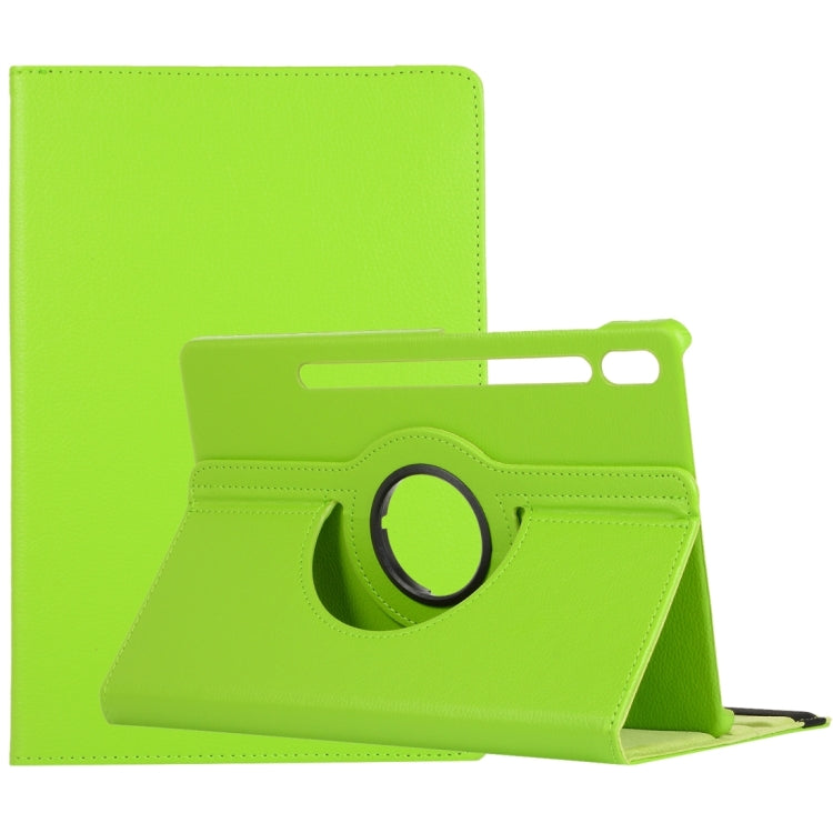 360 Degrees Rotation Holder Litchi Leather Tablet Case, For Samsung Galaxy Tab S8 Ultra
