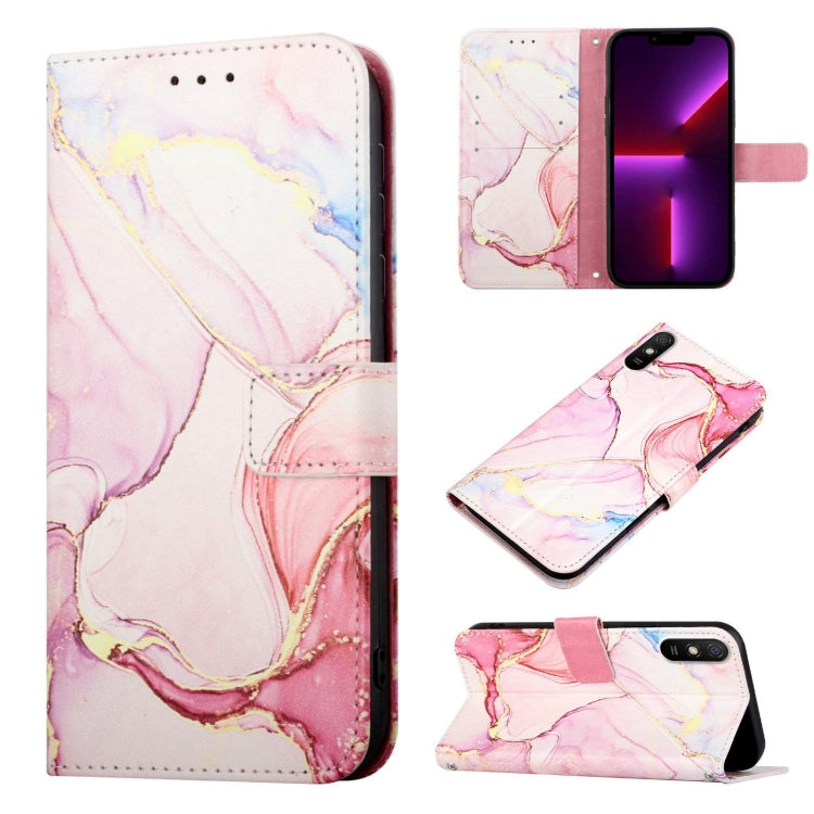 PT003 Marble Pattern Flip Leather Phone Case, For Xiaomi Redmi Note 10 4G / Note 10s, For Xiaomi Redmi Note 10 Pro / Note 10 Pro Max, For Xiaomi Poco M2 / Redmi 9, For Xiaomi Redmi 9A / Redmi 9i India / Redmi 9AT                                        ...