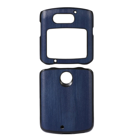 Yellow Cow Texture PU Phone Case, For Motorola Moto Razr 5G