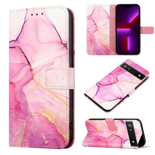 PT003 Marble Pattern Flip Leather Phone Case, For Google Pixel 6a, For Google Pixel 6 Pro, For Google Pixel 6, For ZTE Blade A71, For ZTE Blade A51, For ZTE Blade A31, For alcatel 1S (2021) / 3L (2021)
