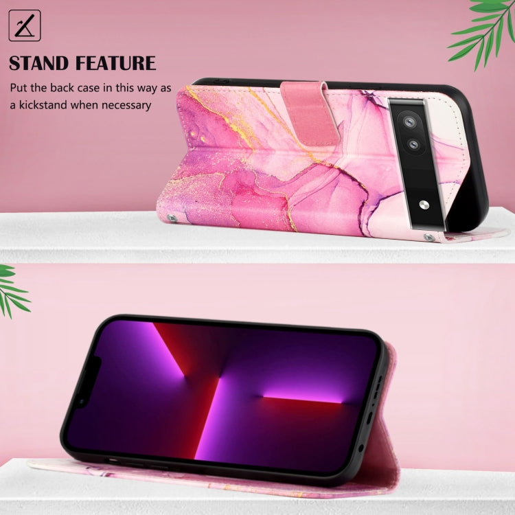 PT003 Marble Pattern Flip Leather Phone Case, For Google Pixel 6a, For Google Pixel 6 Pro, For Google Pixel 6, For ZTE Blade A71, For ZTE Blade A51, For ZTE Blade A31, For alcatel 1S (2021) / 3L (2021)