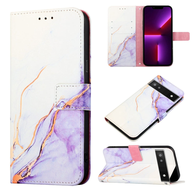 PT003 Marble Pattern Flip Leather Phone Case, For Google Pixel 6a, For Google Pixel 6 Pro, For Google Pixel 6, For ZTE Blade A71, For ZTE Blade A51, For ZTE Blade A31, For alcatel 1S (2021) / 3L (2021)