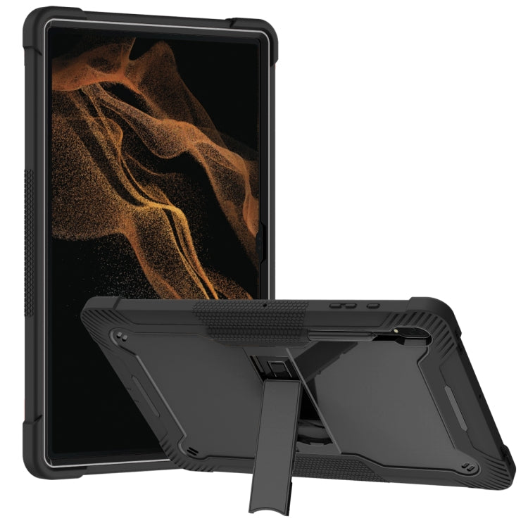 Silicone + PC Shockproof Protective Tablet Case, For Samsung Galaxy Tab S9  Ultra / S8 Ultra