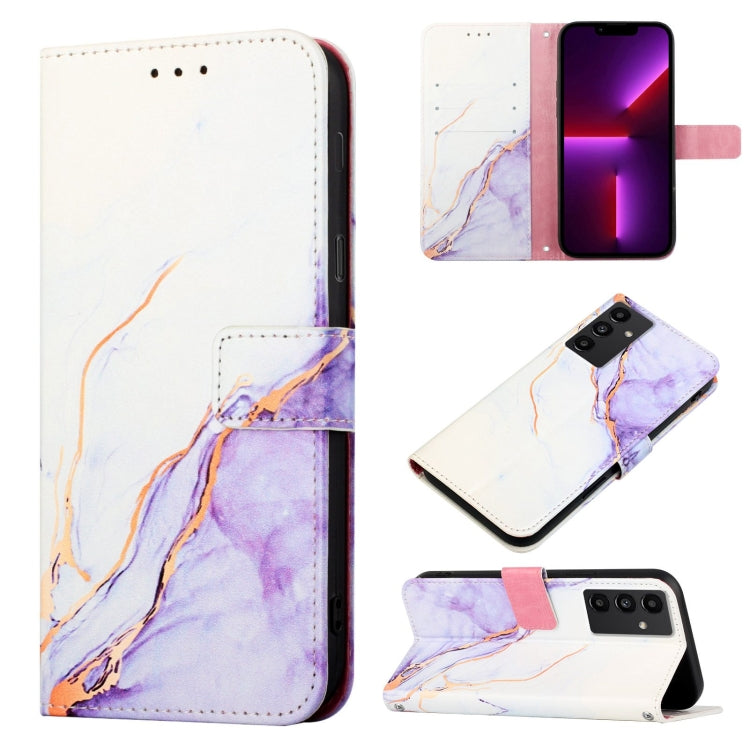 PT003 Marble Pattern Flip Leather Phone Case, For Samsung Galaxy A03 164mm, For Samsung Galaxy A03 166mm, For Samsung Galaxy A03s 164mm, For Samsung Galaxy A03s 166mm US Version, For Samsung Galaxy A12 / M12, For Samsung Galaxy A13 4G                  ...