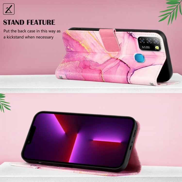PT003 Marble Pattern Flip Leather Phone Case, For Infinix Hot 10 Lite / Smart 5 X657, For Infinix Hot 10 Play, For Infinix Hot 10 X682, For Infinix Hot 10i, For Infinix Hot 10S, For Infinix Hot 11, For Infinix Hot 11S, For Infinix Note 8               ...