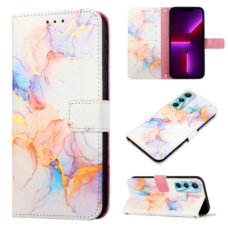 PT003 Marble Pattern Flip Leather Phone Case, For Infinix Hot 10 Lite / Smart 5 X657, For Infinix Hot 10 Play, For Infinix Hot 10 X682, For Infinix Hot 10i, For Infinix Hot 10S, For Infinix Hot 11, For Infinix Hot 11S, For Infinix Note 8               ...