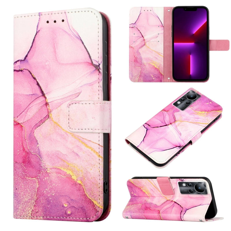 PT003 Marble Pattern Flip Leather Phone Case, For Infinix Note 10 Pro / Note 10 Pro NFC, For Infinix Note 11 Pro, For Infinix Smart 6, For Infinix Zero X / Zero X Pro