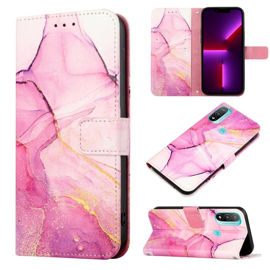 PT003 Marble Pattern Flip Leather Phone Case, For Motorola Moto E20, For Motorola Moto E30 / E40, For Motorola Moto Edge X30, For Motorola Moto G9 / G9 Play / E7 Plus, For Motorola Moto G9 Plus, For Motorola Moto G30/G20/G10/G10 Power                  ...