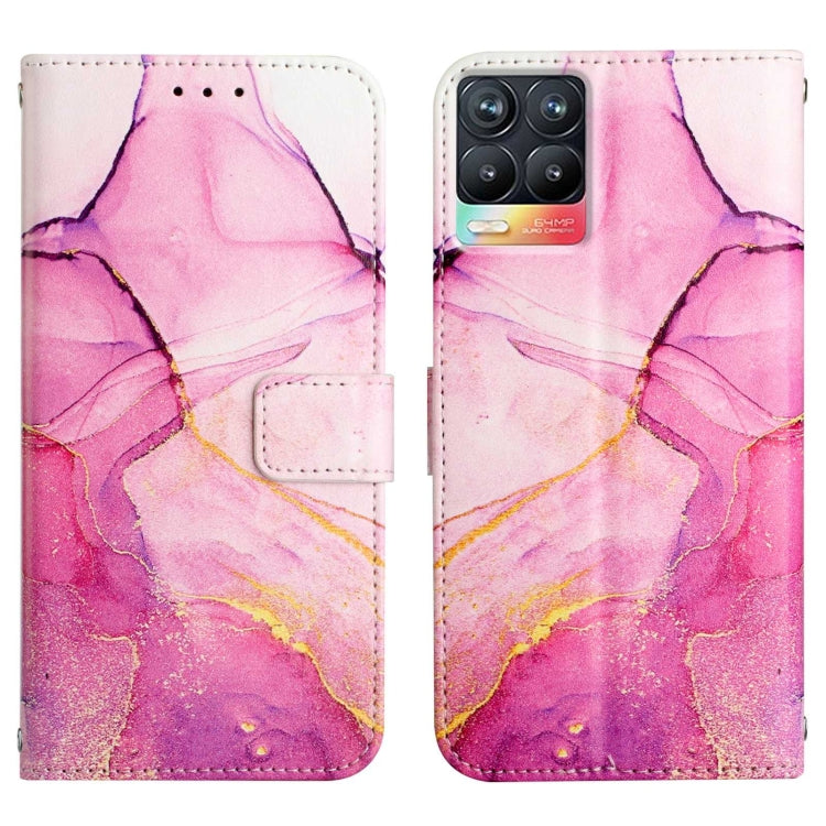 PT003 Marble Pattern Flip Leather Phone Case, For Realme 8 / 8 Pro, For Realme 8i, For Realme C12 / C15 / C25 / C25s / 7i Global / Narzo 20 / Narzo 30A, For Realme C20 / C11 2021, For Realme C21Y / C25Y, For Realme GT Master / Q3 Pro Carnival          ...
