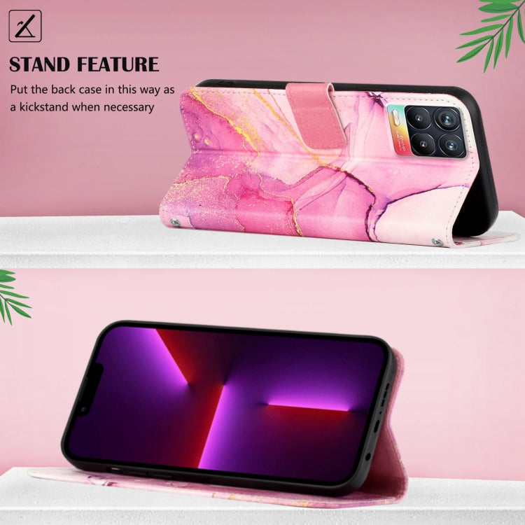 PT003 Marble Pattern Flip Leather Phone Case, For Realme 8 / 8 Pro, For Realme 8i, For Realme C12 / C15 / C25 / C25s / 7i Global / Narzo 20 / Narzo 30A, For Realme C20 / C11 2021, For Realme C21Y / C25Y, For Realme GT Master / Q3 Pro Carnival          ...
