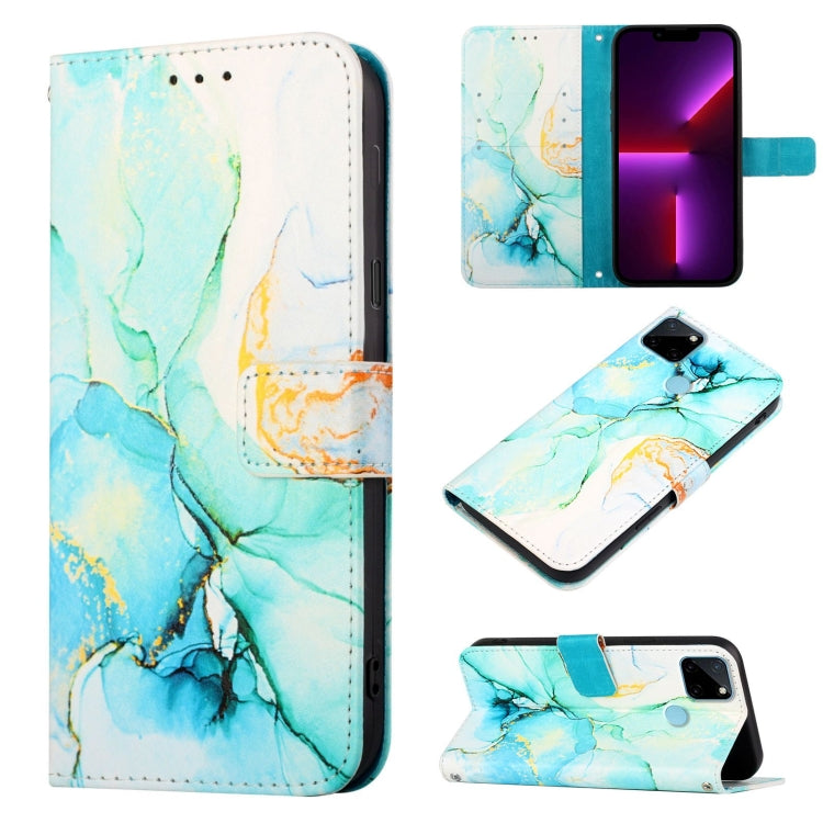 PT003 Marble Pattern Flip Leather Phone Case, For Realme 8 / 8 Pro, For Realme 8i, For Realme C12 / C15 / C25 / C25s / 7i Global / Narzo 20 / Narzo 30A, For Realme C20 / C11 2021, For Realme C21Y / C25Y, For Realme GT Master / Q3 Pro Carnival          ...