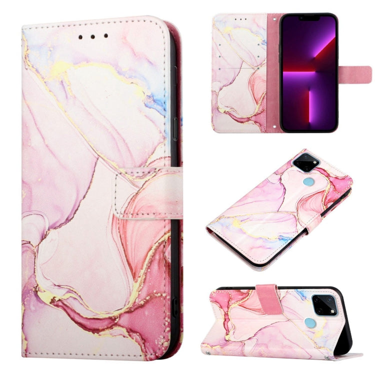 PT003 Marble Pattern Flip Leather Phone Case, For Realme 8 / 8 Pro, For Realme 8i, For Realme C12 / C15 / C25 / C25s / 7i Global / Narzo 20 / Narzo 30A, For Realme C20 / C11 2021, For Realme C21Y / C25Y, For Realme GT Master / Q3 Pro Carnival          ...