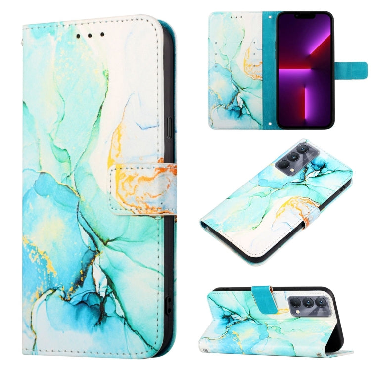 PT003 Marble Pattern Flip Leather Phone Case, For Realme 8 / 8 Pro, For Realme 8i, For Realme C12 / C15 / C25 / C25s / 7i Global / Narzo 20 / Narzo 30A, For Realme C20 / C11 2021, For Realme C21Y / C25Y, For Realme GT Master / Q3 Pro Carnival          ...