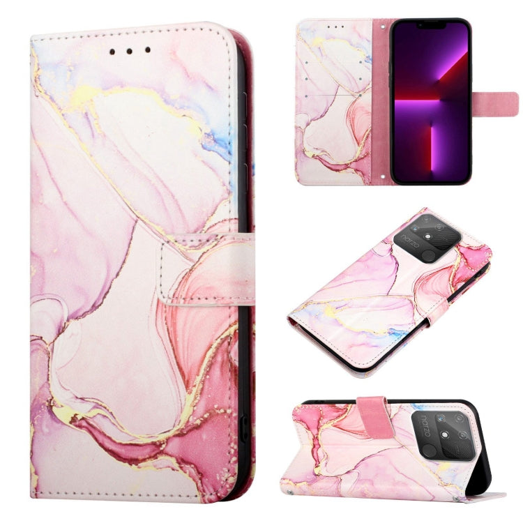 PT003 Marble Pattern Flip Leather Phone Case, For Realme 8 / 8 Pro, For Realme 8i, For Realme C12 / C15 / C25 / C25s / 7i Global / Narzo 20 / Narzo 30A, For Realme C20 / C11 2021, For Realme C21Y / C25Y, For Realme GT Master / Q3 Pro Carnival          ...
