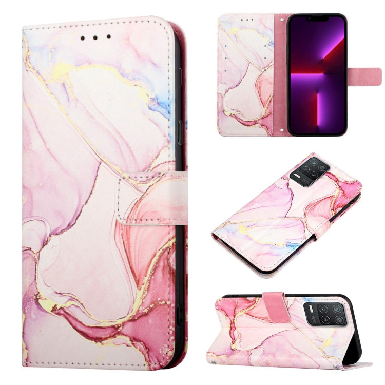 PT003 Marble Pattern Flip Leather Phone Case, For Realme 8 / 8 Pro, For Realme 8i, For Realme C12 / C15 / C25 / C25s / 7i Global / Narzo 20 / Narzo 30A, For Realme C20 / C11 2021, For Realme C21Y / C25Y, For Realme GT Master / Q3 Pro Carnival          ...