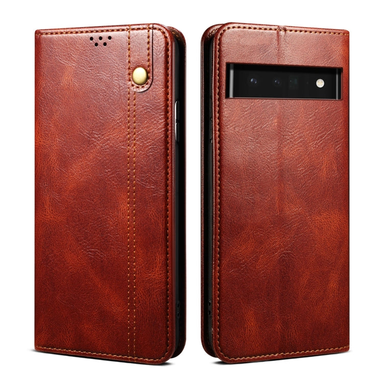 Oil Wax Crazy Horse Texture Leather Phone Case, For OPPO A96 5G / Reno7 Z 5G, For Google Pixel 7 Pro 5G, For Google Pixel 7 5G, For Huawei nova 9 SE, For Xiaomi Redmi 10C, For Samsung Galaxy A23 5G, For Xiaomi Poco X4 Pro 5G