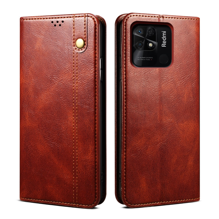 Oil Wax Crazy Horse Texture Leather Phone Case, For OPPO A96 5G / Reno7 Z 5G, For Google Pixel 7 Pro 5G, For Google Pixel 7 5G, For Huawei nova 9 SE, For Xiaomi Redmi 10C, For Samsung Galaxy A23 5G, For Xiaomi Poco X4 Pro 5G