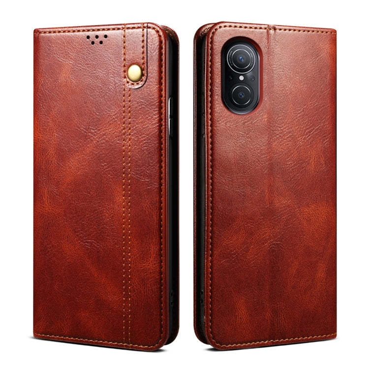 Oil Wax Crazy Horse Texture Leather Phone Case, For OPPO A96 5G / Reno7 Z 5G, For Google Pixel 7 Pro 5G, For Google Pixel 7 5G, For Huawei nova 9 SE, For Xiaomi Redmi 10C, For Samsung Galaxy A23 5G, For Xiaomi Poco X4 Pro 5G