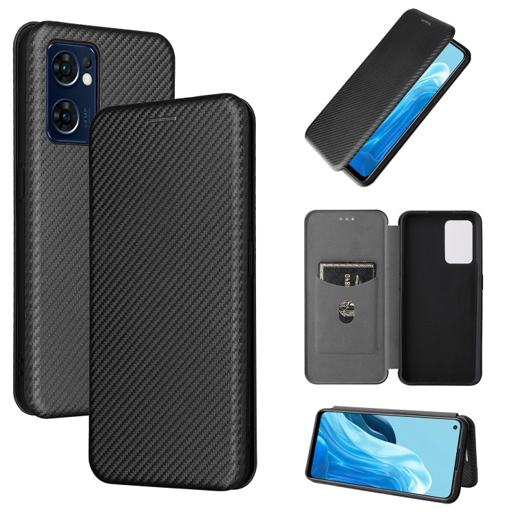 Carbon Fiber Texture Magnetic Leather Phone Case, For OPPO Find X5 Lite, For OPPO Realme 9 Pro, For Xiaomi Redmi Note 11 4G / Note 11S 4G, For Nokia G11 / G21