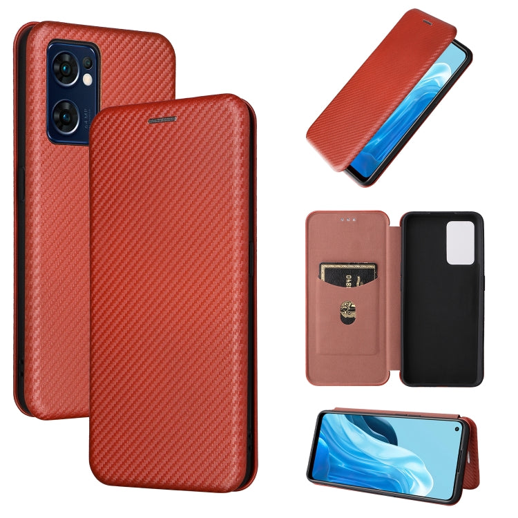 Carbon Fiber Texture Magnetic Leather Phone Case, For OPPO Find X5 Lite, For OPPO Realme 9 Pro, For Xiaomi Redmi Note 11 4G / Note 11S 4G, For Nokia G11 / G21
