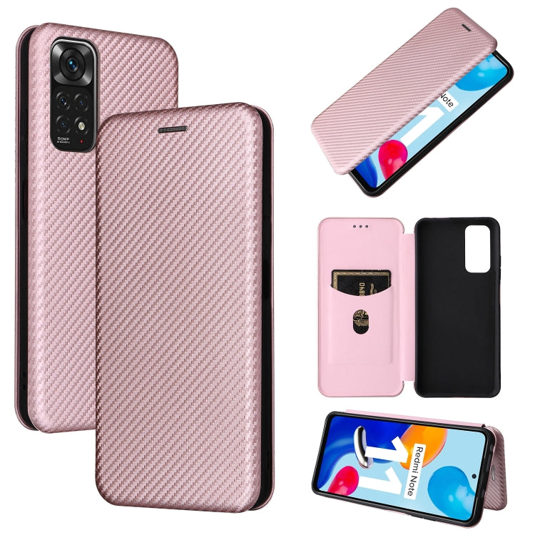 Carbon Fiber Texture Magnetic Leather Phone Case, For OPPO Find X5 Lite, For OPPO Realme 9 Pro, For Xiaomi Redmi Note 11 4G / Note 11S 4G, For Nokia G11 / G21