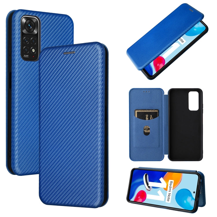 Carbon Fiber Texture Magnetic Leather Phone Case, For OPPO Find X5 Lite, For OPPO Realme 9 Pro, For Xiaomi Redmi Note 11 4G / Note 11S 4G, For Nokia G11 / G21