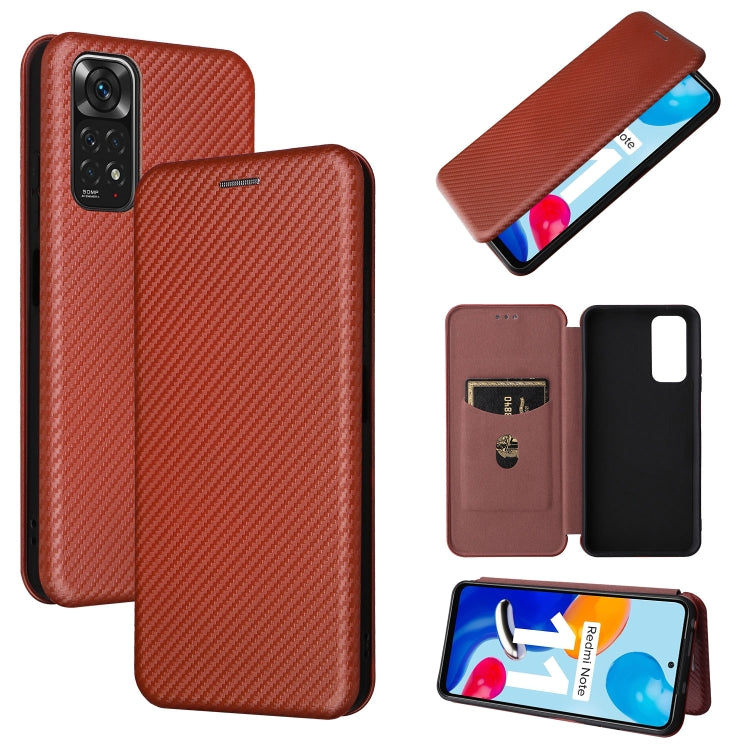 Carbon Fiber Texture Magnetic Leather Phone Case, For OPPO Find X5 Lite, For OPPO Realme 9 Pro, For Xiaomi Redmi Note 11 4G / Note 11S 4G, For Nokia G11 / G21