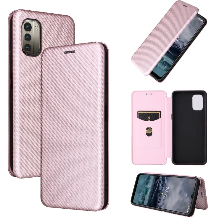 Carbon Fiber Texture Magnetic Leather Phone Case, For OPPO Find X5 Lite, For OPPO Realme 9 Pro, For Xiaomi Redmi Note 11 4G / Note 11S 4G, For Nokia G11 / G21