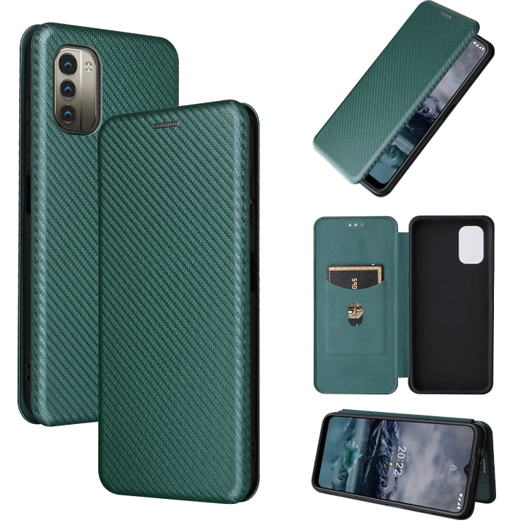 Carbon Fiber Texture Magnetic Leather Phone Case, For OPPO Find X5 Lite, For OPPO Realme 9 Pro, For Xiaomi Redmi Note 11 4G / Note 11S 4G, For Nokia G11 / G21