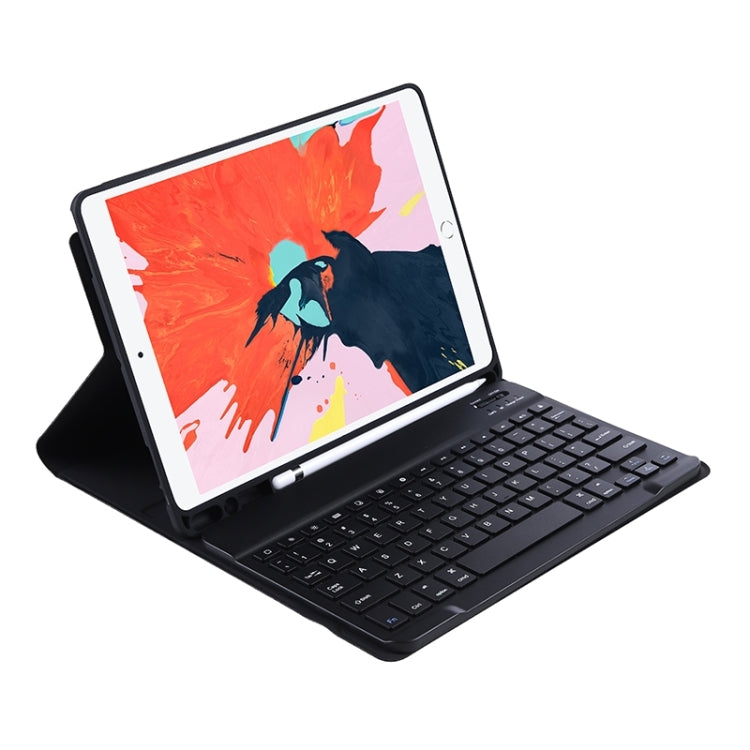 T098B Candy Color Skin Feel Texture Bluetooth Keyboard Leather Case with Pen Holder, T098B, for iPad Air 11 2024 / 2025 / Air 4 10.9 2020 / Air 5 10.9 2022