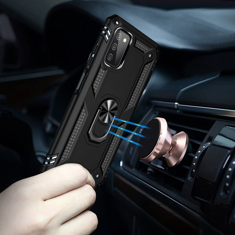 Shockproof TPU + PC Phone Case with Holder, For Samsung Galaxy A03s US Version, For Samsung Galaxy A23
