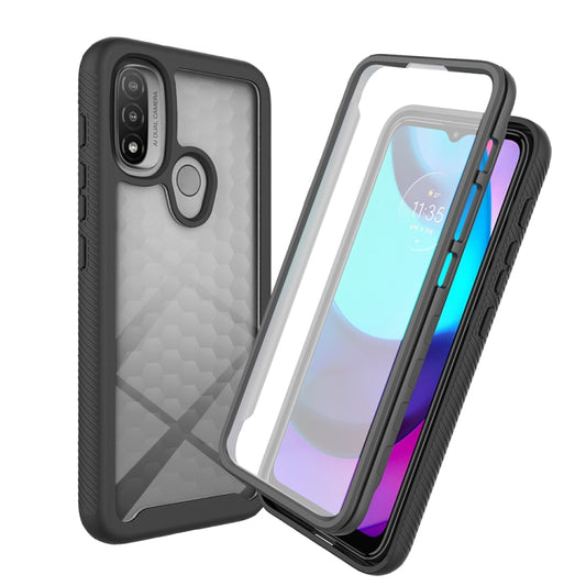 Starry Sky Solid Color Series PC + TPU Phone Case with PET Film, For Motorola Moto E20, For Motorola Moto G60S, For Motorola Moto G71 5G, For Motorola Moto G200 5G