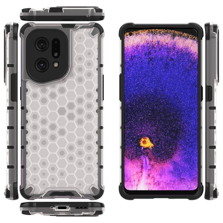 Shockproof Honeycomb PC + TPU Phone Case, For OPPO Find X5, For OPPO Find X5 Pro, For OPPO Realme C35, For OPPO A36 4G (China), For OPPO Reno7 SE 5G, For OPPO Reno7 5G Global / Find X5 Lite