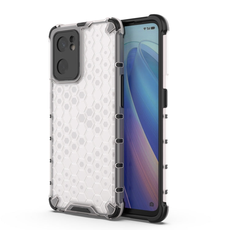 Shockproof Honeycomb PC + TPU Phone Case, For OPPO Find X5, For OPPO Find X5 Pro, For OPPO Realme C35, For OPPO A36 4G (China), For OPPO Reno7 SE 5G, For OPPO Reno7 5G Global / Find X5 Lite